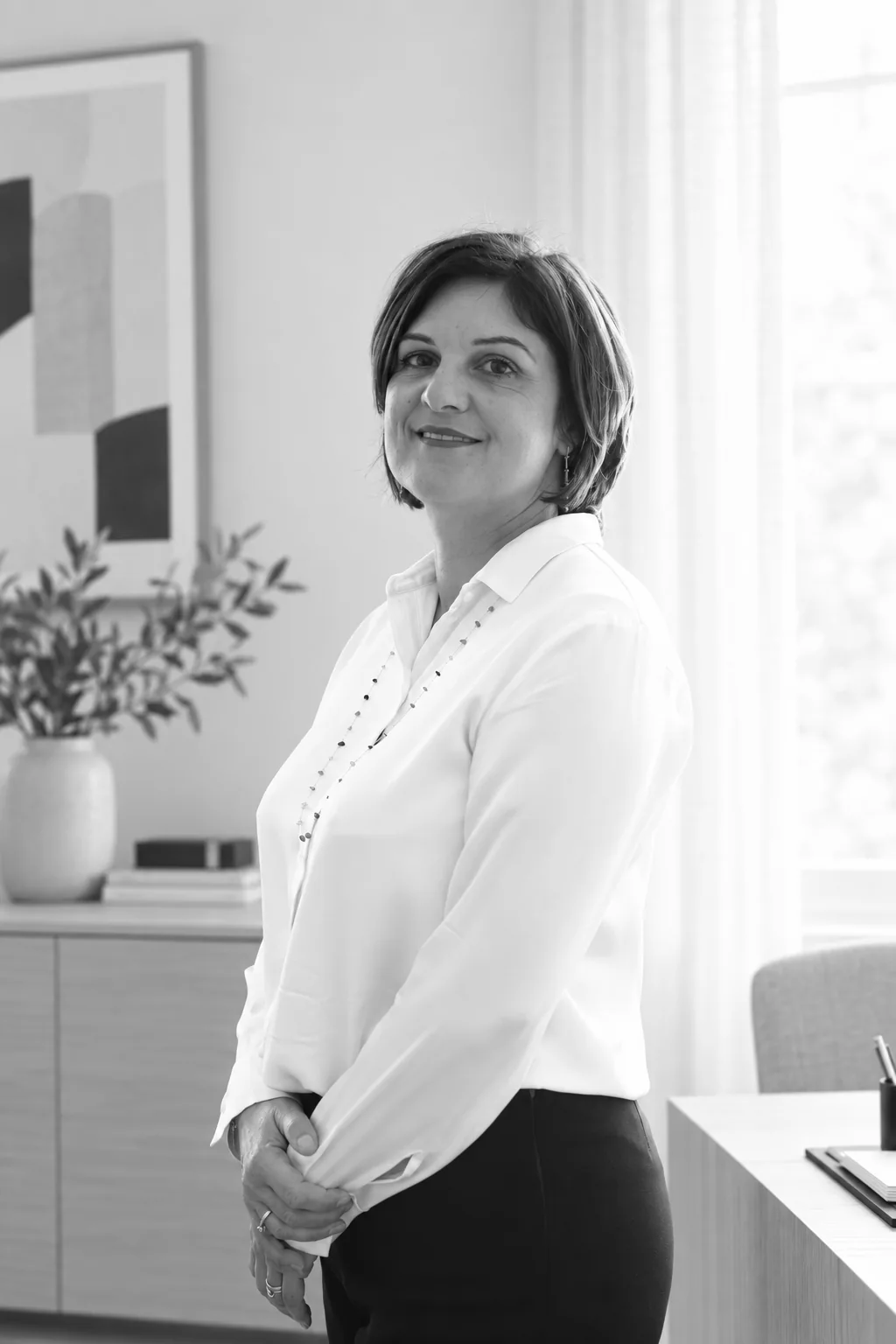 Portrait de Christelle Daprela, notaire à Grasse